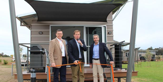 Zoo's new Savannah Cabins officially opened