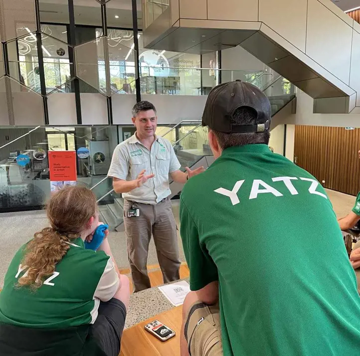 YATZ Students at Taronga Zoo Sydney