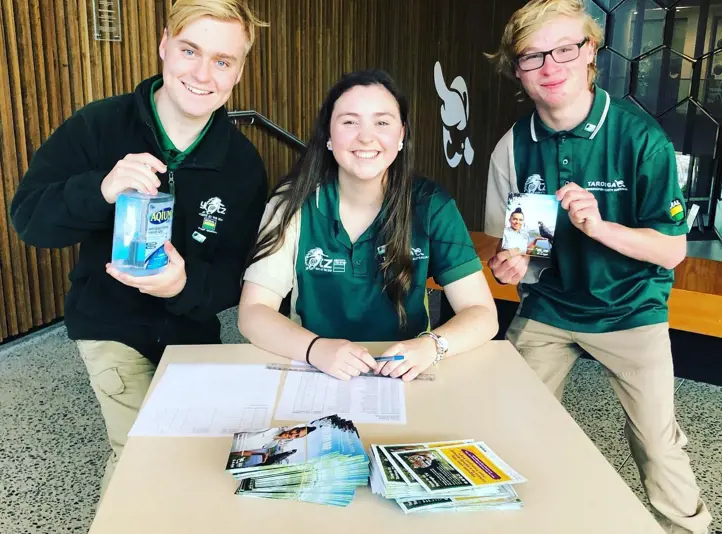 YATZ leaders helping out at Sydney