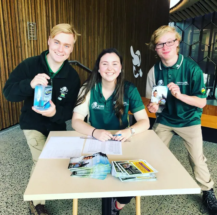YATZ leaders helping out at Sydney