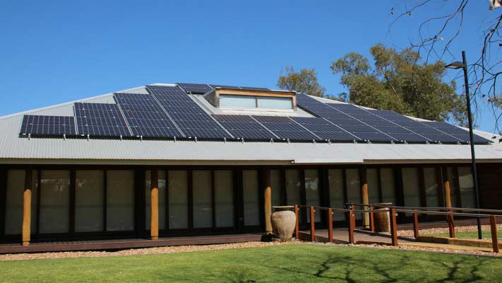 Rooftop solar at the Savannah Function Centre, Dubbo