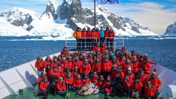 Belinda took part in the first ‘Homeward Bound’ journey to Antarctica in 2016