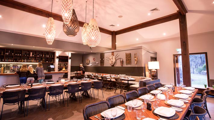 The Guest House is where you will enjoy your meals or relax in the lounge area