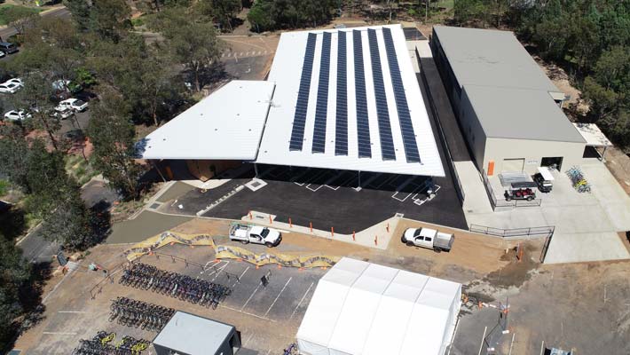 Rooftop solar, Bike and cart hire