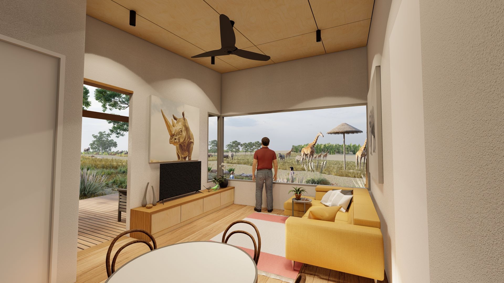 Accommodation interior