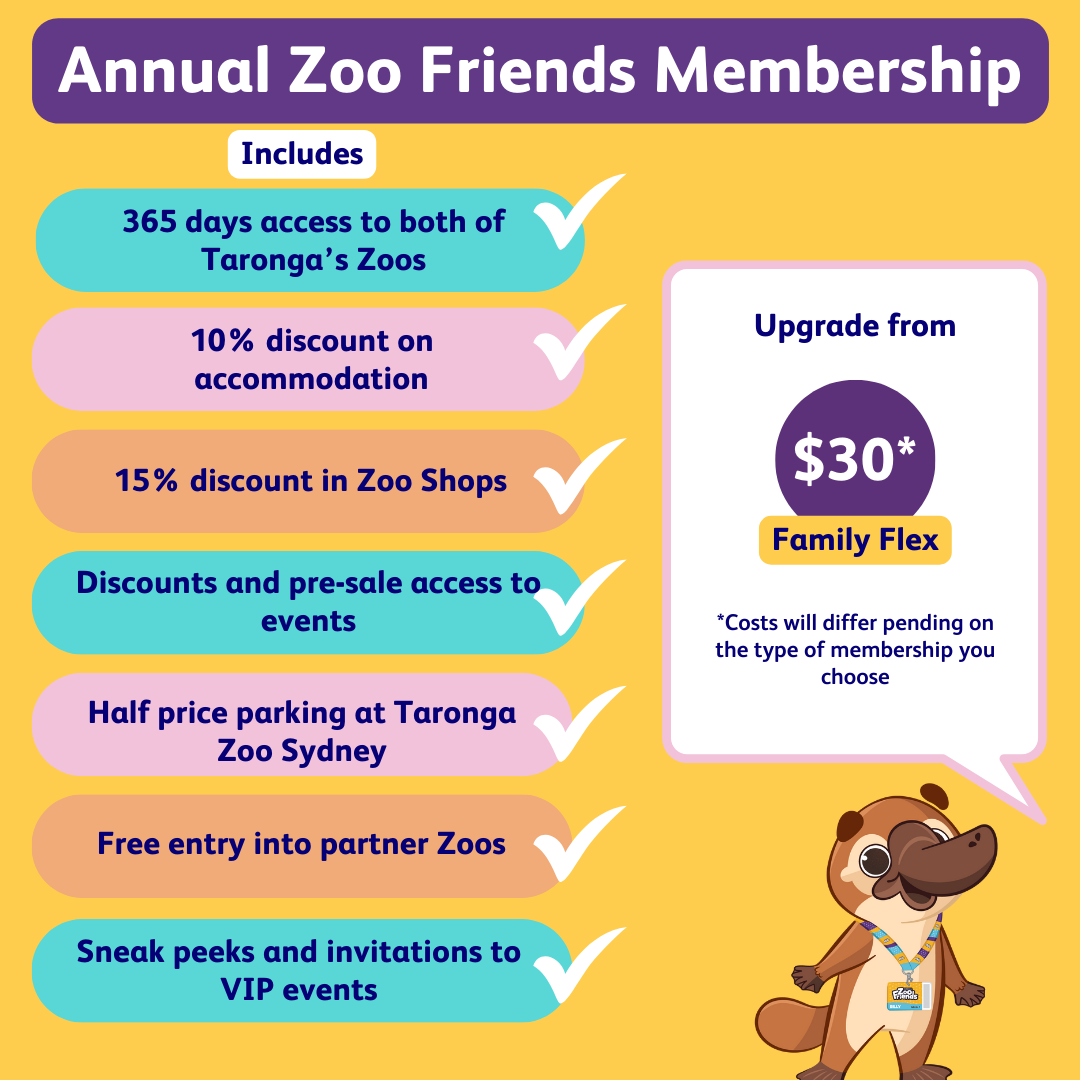 Zoo Friends benefits 