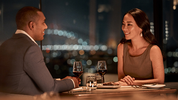 Ultimate Retreat Package three-course dinner at Me-Gal.