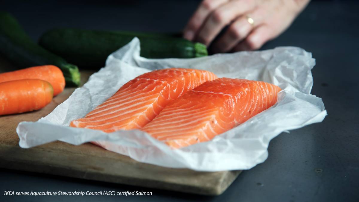 ASC certified salmon