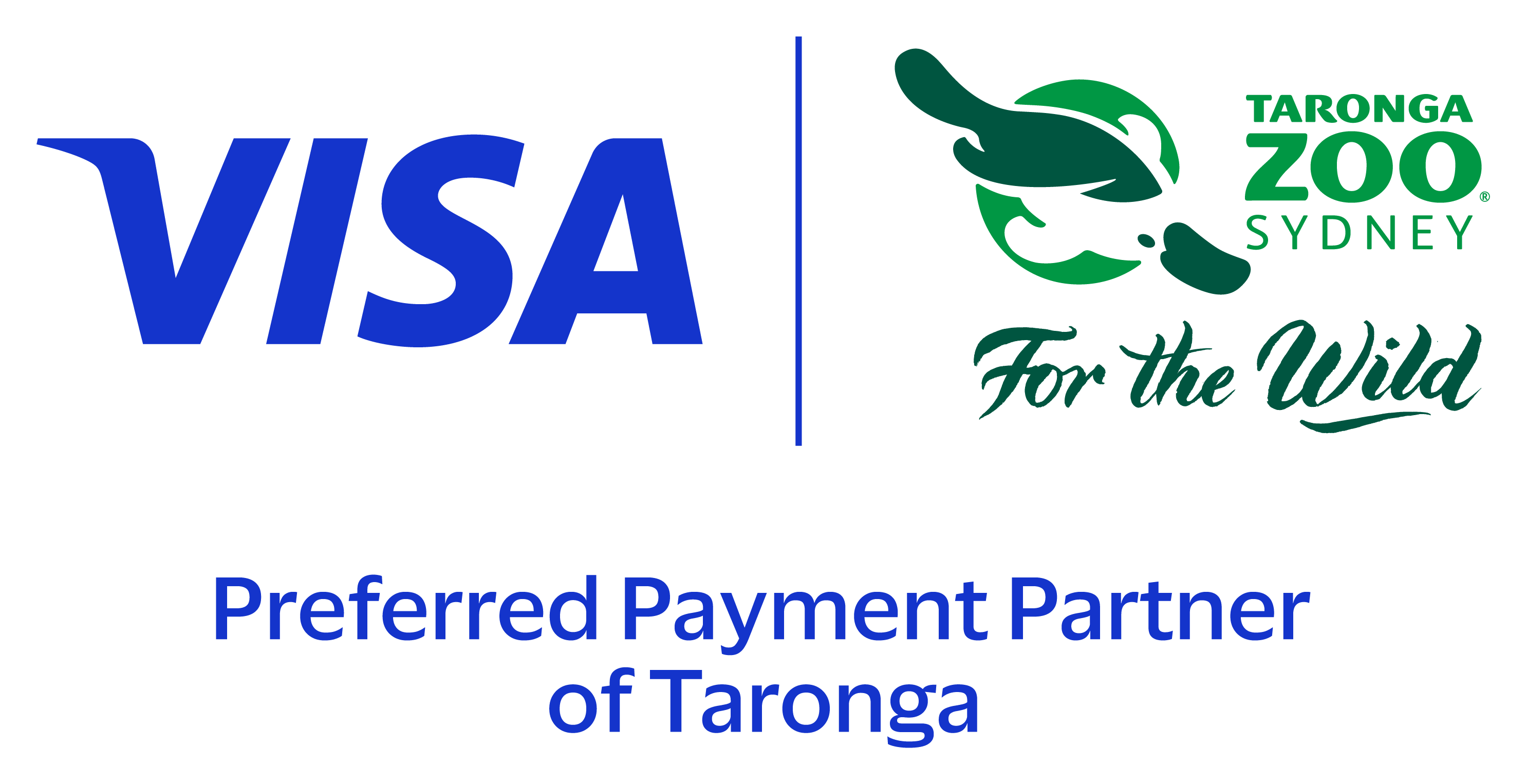 Taronga Visa Partnership Logo