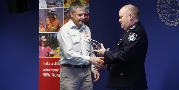 Zoo recognised for its contributions to the Rural Fire Service